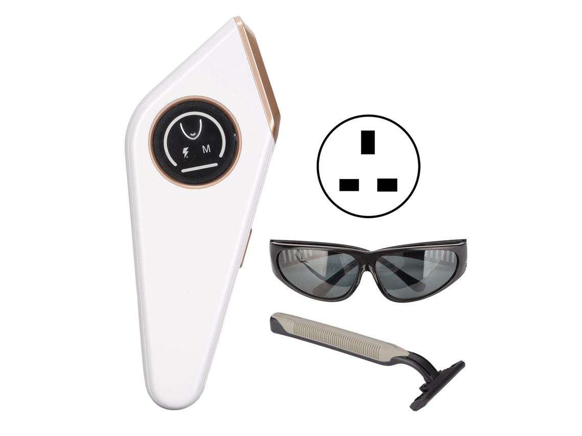 Dispositivo De Depilación Flying Fish Eléctrico Ipl Para Armpits Y Cuerpo Entero 100‑240v Plug Uk