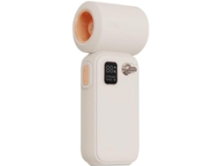 Este ventilador portátil, compacto y ligero cuenta con control inteligente del flujo de aire y una batería de 3600 mAh.