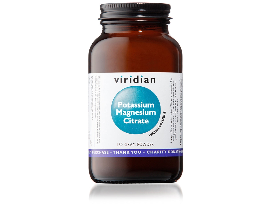 Viridian Potassium Magnesium Citrate Powder 150g