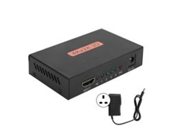 Divisor Hdmi 1 Entrada 4 Salidas Adaptador De Monitor 4kx2k Voltaje Amplio