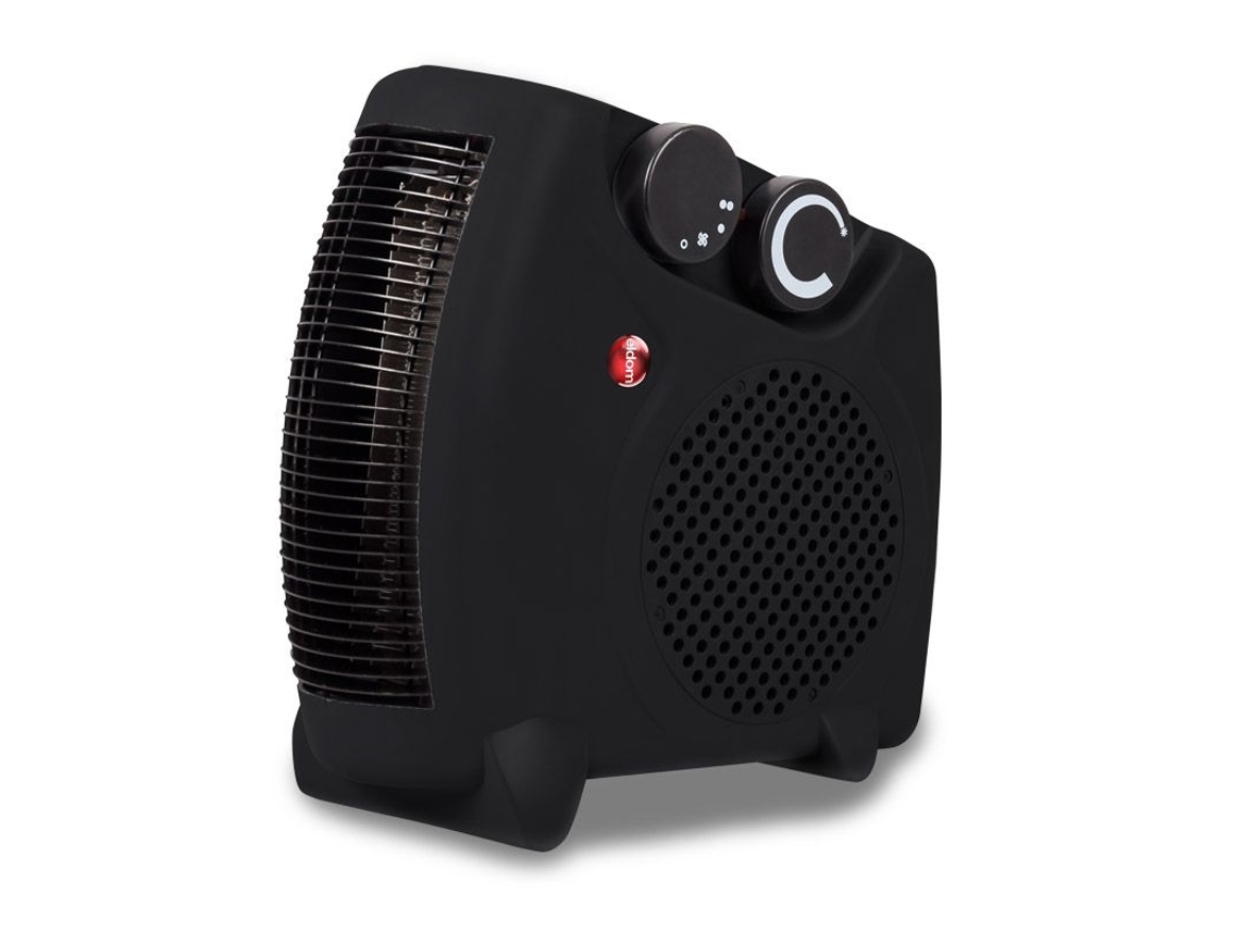 Termoventilador radiador superior Farelka 2000W ELDOM HL8C negro