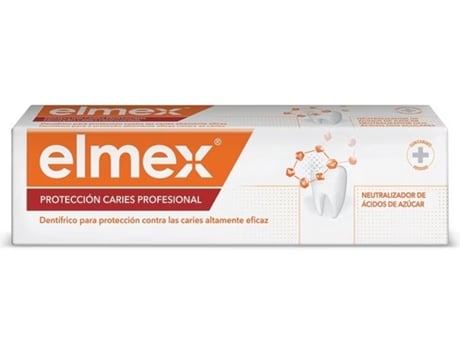 Protección Anticaries Profesional Pasta Dentífrica 75 Ml ELMEX