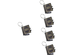 Nuobesty 50 Miniaturas De Chaveiros Bíblicos Com Versículos Para Eventos