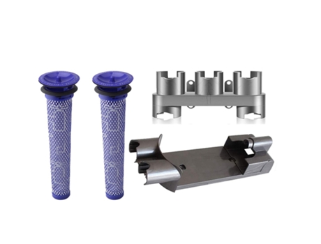 1 soporte de montaje en pared 1 accesorios organizadores de aspiradora 2 prefiltros, para aspiradora de mano Dyson V7 V8 Series