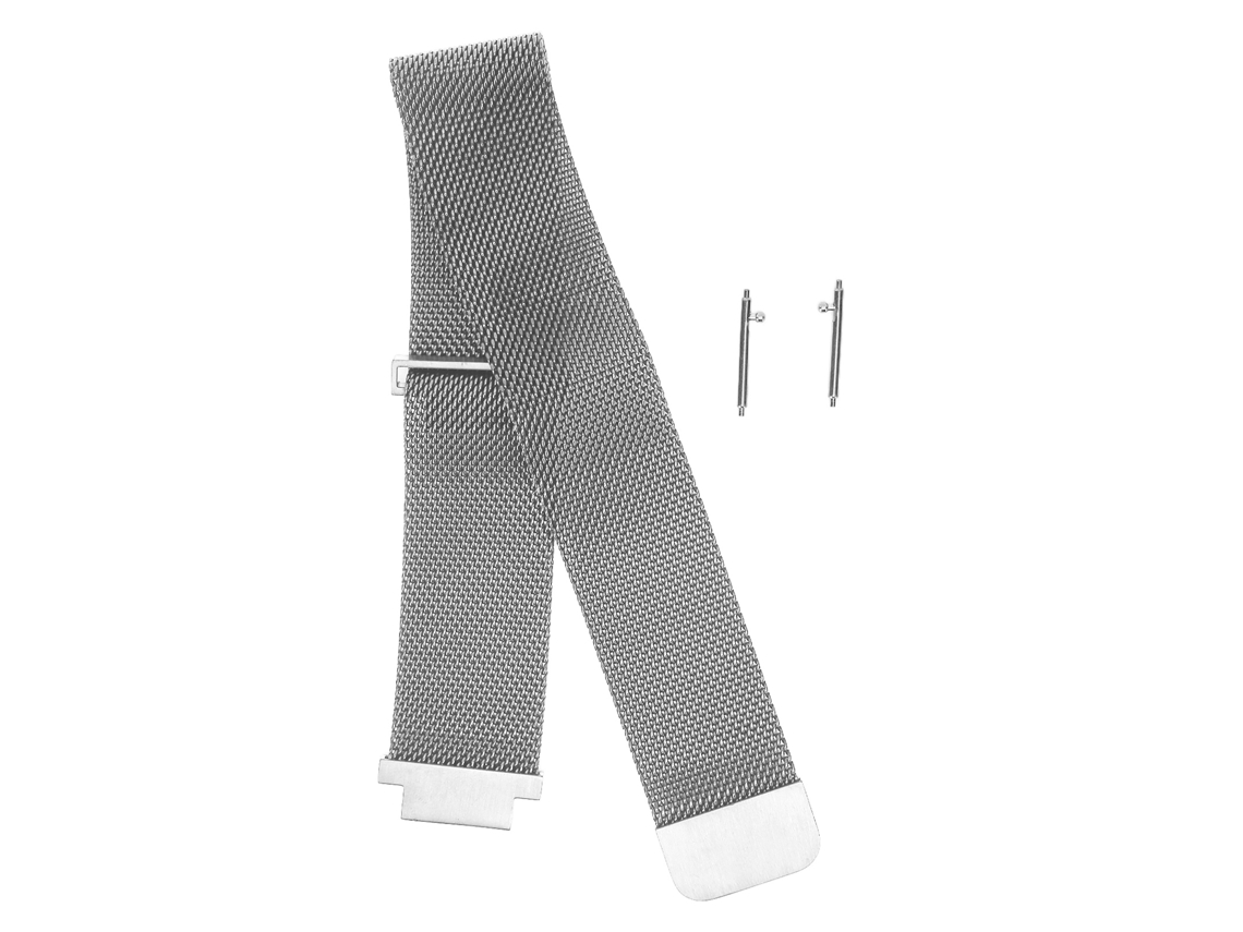 Correa De Acero Inoxidable Con Cierre Magnético Para Reloj Inteligente Amazfit 2 A1807 De 15 Mm.