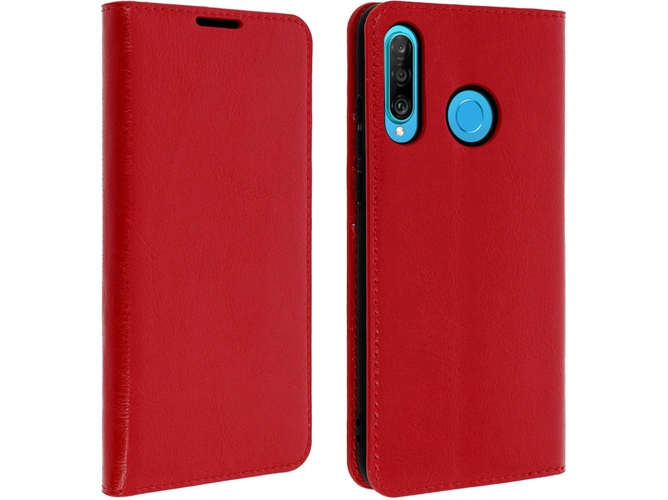 Funda Huawei P30 Lite AVIZAR Wallet Rojo