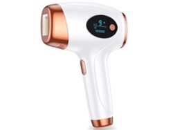 Depilación láser permanente para mujeres y hombres 999900 flashes Dispositivo de depilación en casa ACTUALIZADO para tratamiento facial piernas brazos todo el cuerpo (blanco) IKIKSO