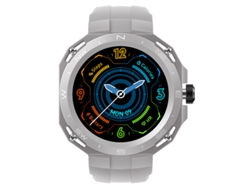 Reloj inteligente, pantalla HD de 1.35", múltiples modos deportivos, plateado Bestvite