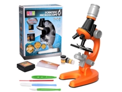2026-kit De Microscopio Para Niños 100x 400x 1200x Microscopio Estudiantil Para Principiantes Juguete Educativo Ciencia