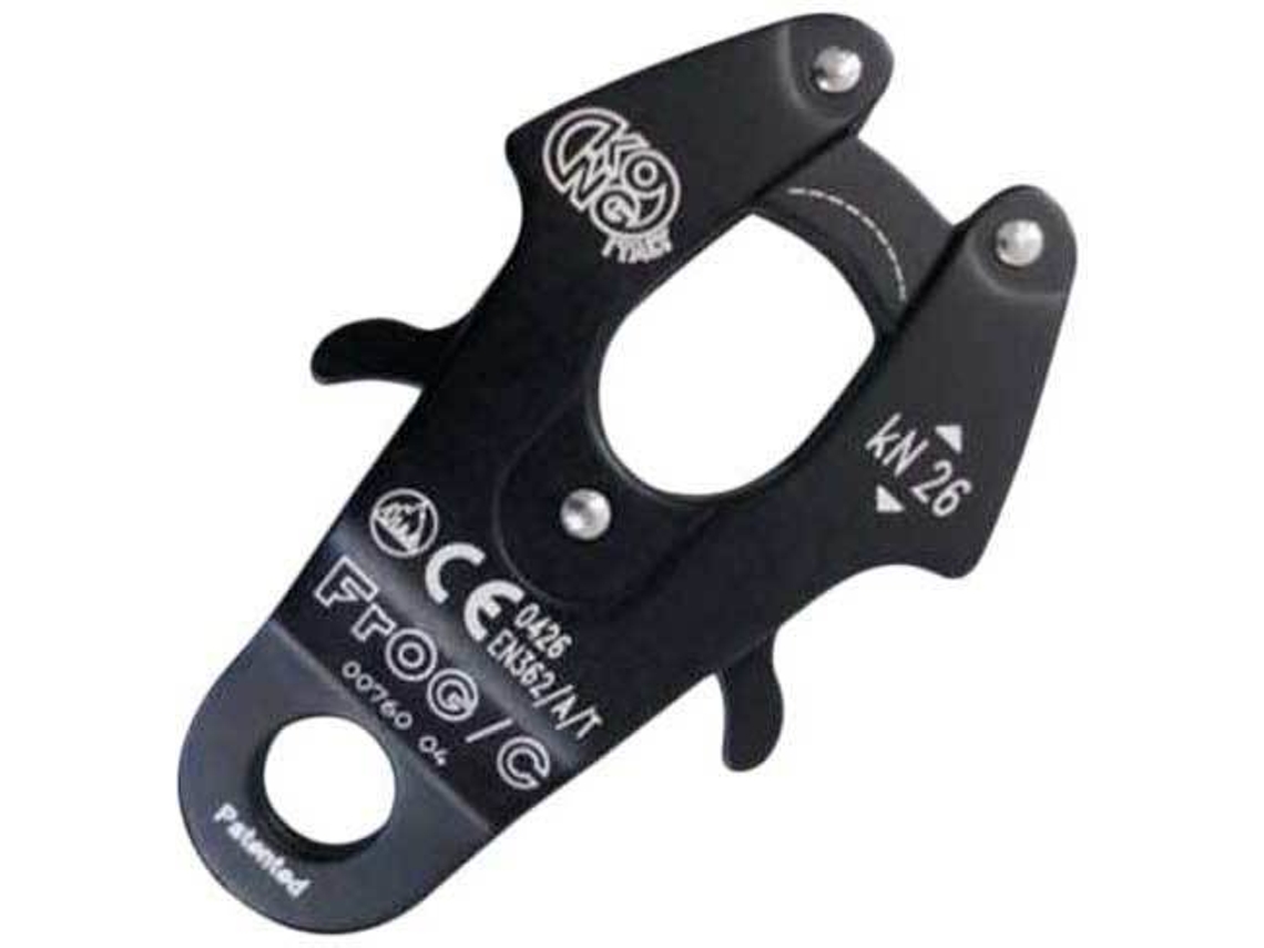 Mosquetón de Escalada KONG Frog Cable (Negro - Talla Única)
