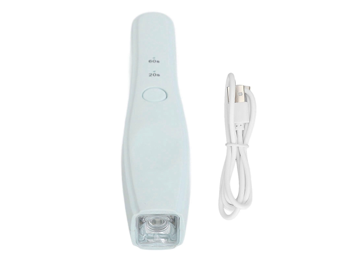 Lámpara de uñas LED mini portátil GOKOCO para gel, herramienta de manicura, carga USB, para uso doméstico y profesional.