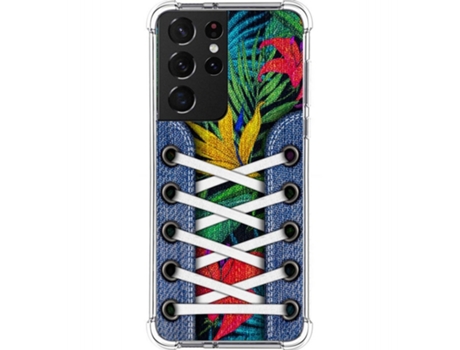 Carcasa Samsung Galaxy S21 Ultra 5G TUMUNDOSMARTPHONE Dibujos Antigolpes Multicolor