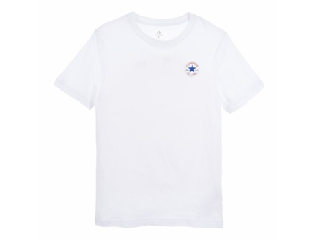Camiseta de Niños CONVERSE Printed Ctp Blanco (10/12 años)