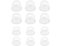 2026-12 Bombillas De Priming Blancas 19mm Y 22mm Para Cortacésped, Motosierras Y Maquinaria De Jardín