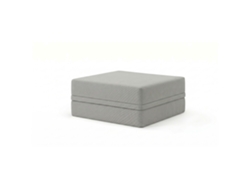 Sofá Modular Puff Convertible Liso Cinza Escuro
