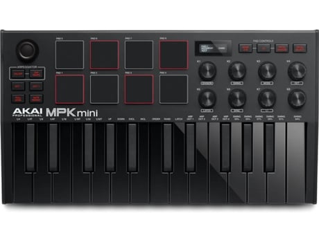 Teclado Maestro AKAI MPK Mini MK3 (25 Teclas)
