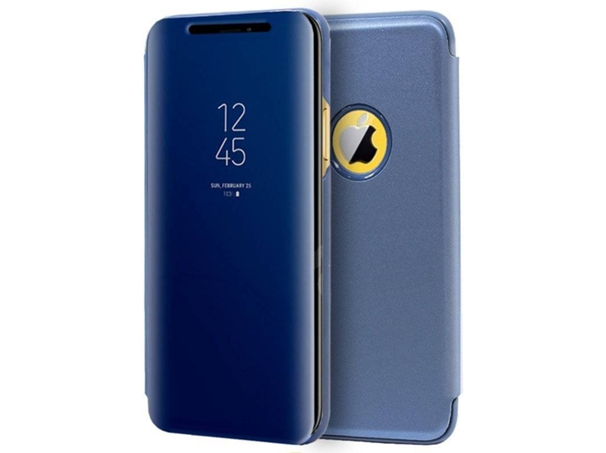 Funda iPhone XR COOL Clear View Azul