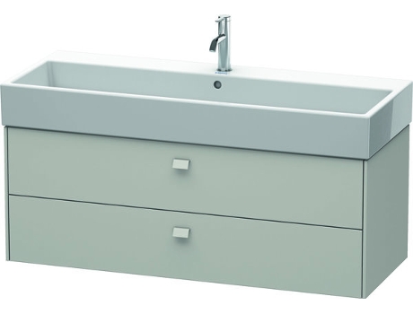 Mueble DURAVIT Brioso bajo encimera 118,4 x 45,9 cm 2 cajones con sifón y delantal para lavabo Vero Air 235012