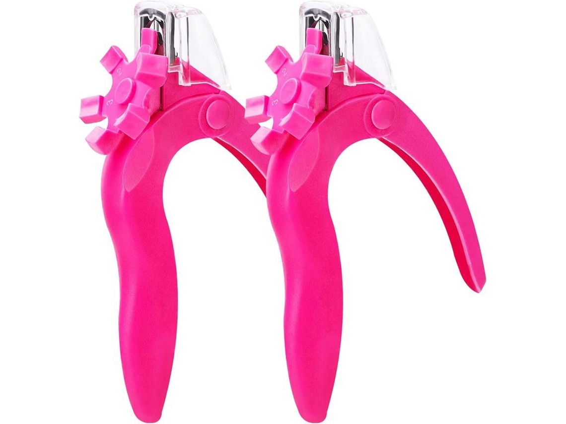 2 Tijeras Ajustables De Acero Inoxidable Para Uñas Acrílicas Con Cubierta Protectora Y Soporte Para Uñas.