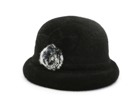 Sombrero Pescador Sombrero Moda - Trébol B - Negro Sombrero Pescador Sombrero Moda - Trébol B - Negro JEIIBRZUI