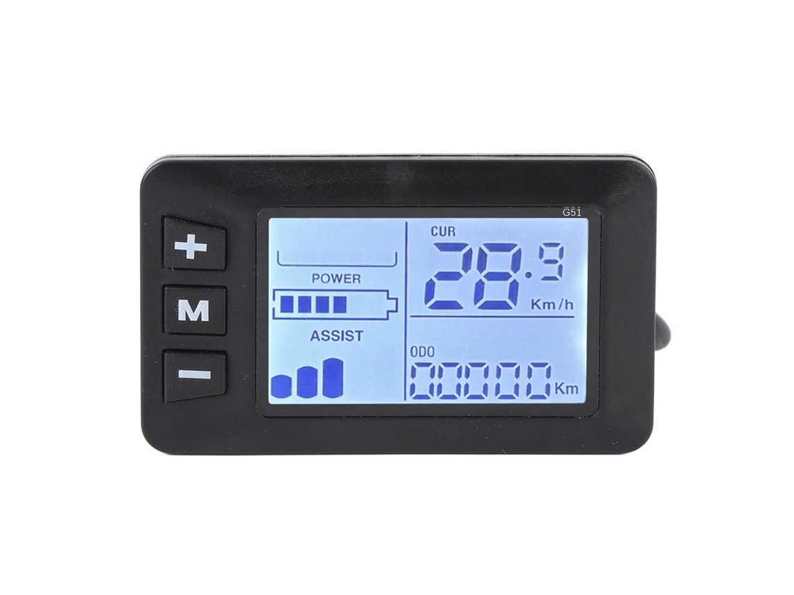 2026-panel Lcd Para Bicicleta Eléctrica Controlador De Velocímetro Con Conector De 5 Pines Para Scooter Eléctrico Modificación