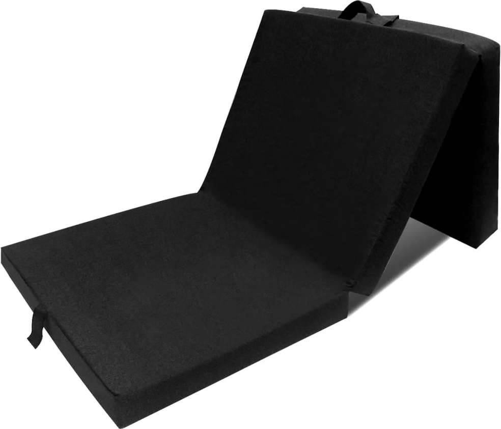Negro De Espuma plegable 190 70 9 cm vidaxl 190x70x9 190x70x9cm