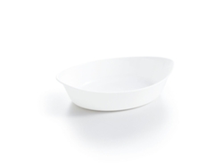 Fuente Para Horno Luminarc Smart Cuisine Ovalada Blanco Vidrio (25 X 15 Cm)
