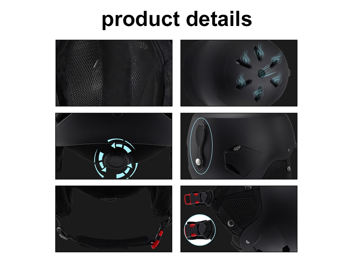 2026-casco De Ciclismo Caliente De Invierno Ajustable Para Moto Bicicleta Eléctrica Casco De Seguridad Para Hombre Mujer Esquí Snowboard