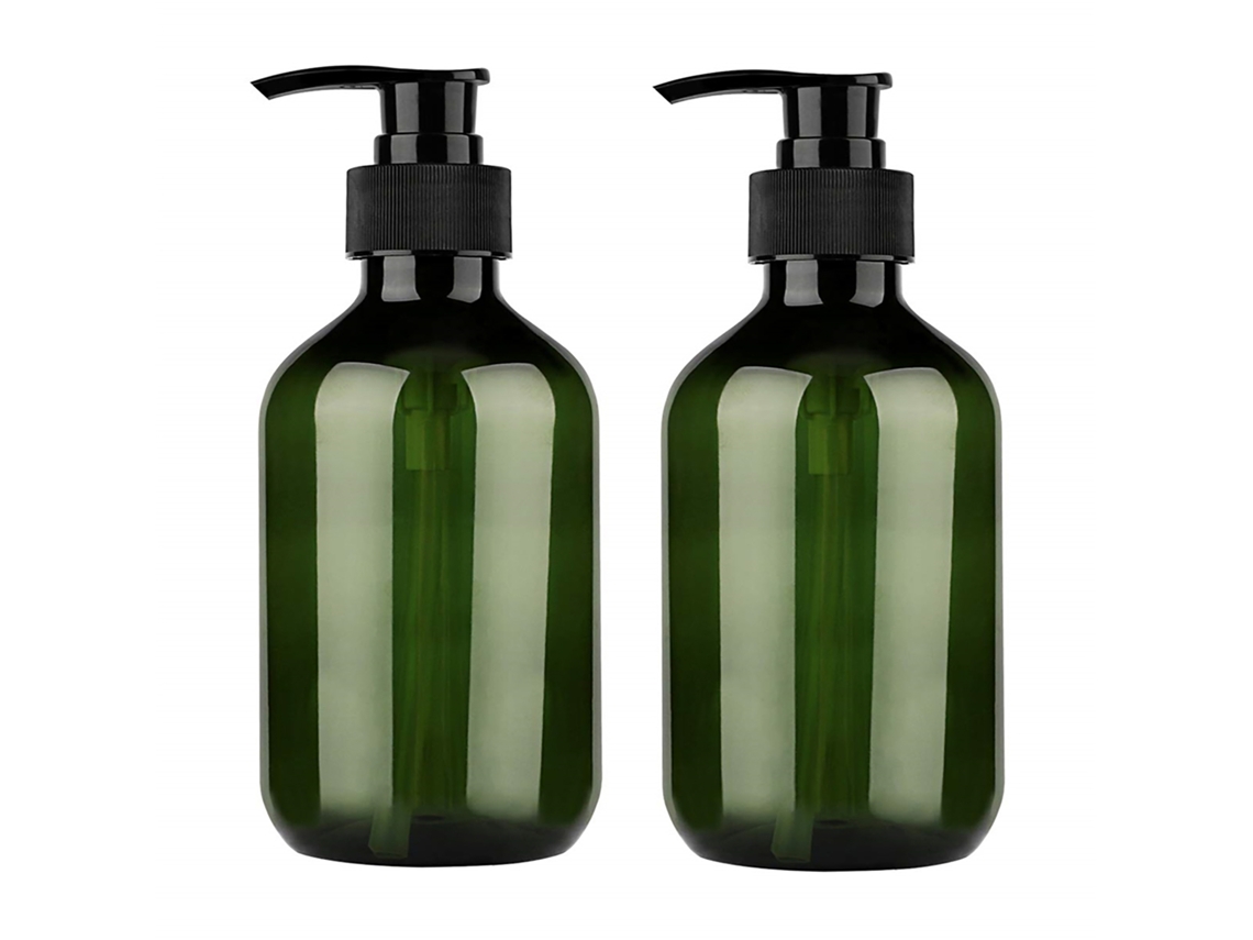 Botella Dispensadora De Jabón De 500 Ml Con Bomba Recargable Para Licores, Champús Y Productos Dispensadores De Pet.