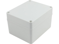 Caja De Conexiones De Abs Impermeable De 170 Mm X 140 110 Color Gris