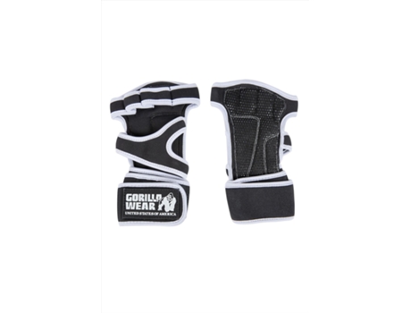 Guantes de entrenamiento de levantamiento de pesas Negro-Bra L GORILLA WEAR