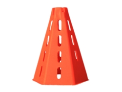 Conos De Marcaje Para Deportes Al Aire Libre, Ideales Para Entrenamientos De Fútbol Y Como Barrera De Tráfico (rojos).