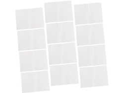 Juego De 20 Cuadernos Lisos De Piel De Becerro Blanca Para Niños Y Niñas.