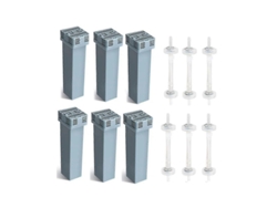 Kit De Filtros De Repuesto Para Máquina Cpap Soclean Sc1200 Soclean2 - 6 Piezas