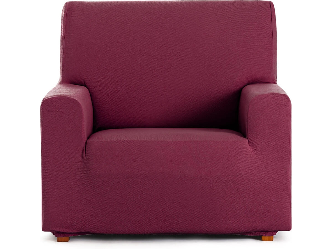 Funda de Sillón EYSA Premium Bronx Tejido Multielástico (110 x 70 x 110 cm - Poliéster - Burdeos)
