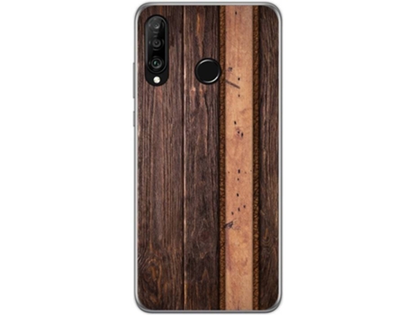 Carcasa Huawei P30 Lite TUMUNDOSMARTPHONE Madera 05 Multicolor