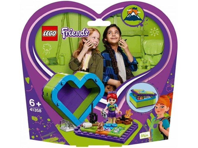 LEGO Friends: caja de corazón mia friends 41358 (Edad Mínima: 6 - 83 Piezas)