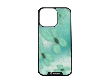 Funda Móvil Oficial Protector para iPhone 15 Pro Max PHONECASES3D Piel Sintética Negro