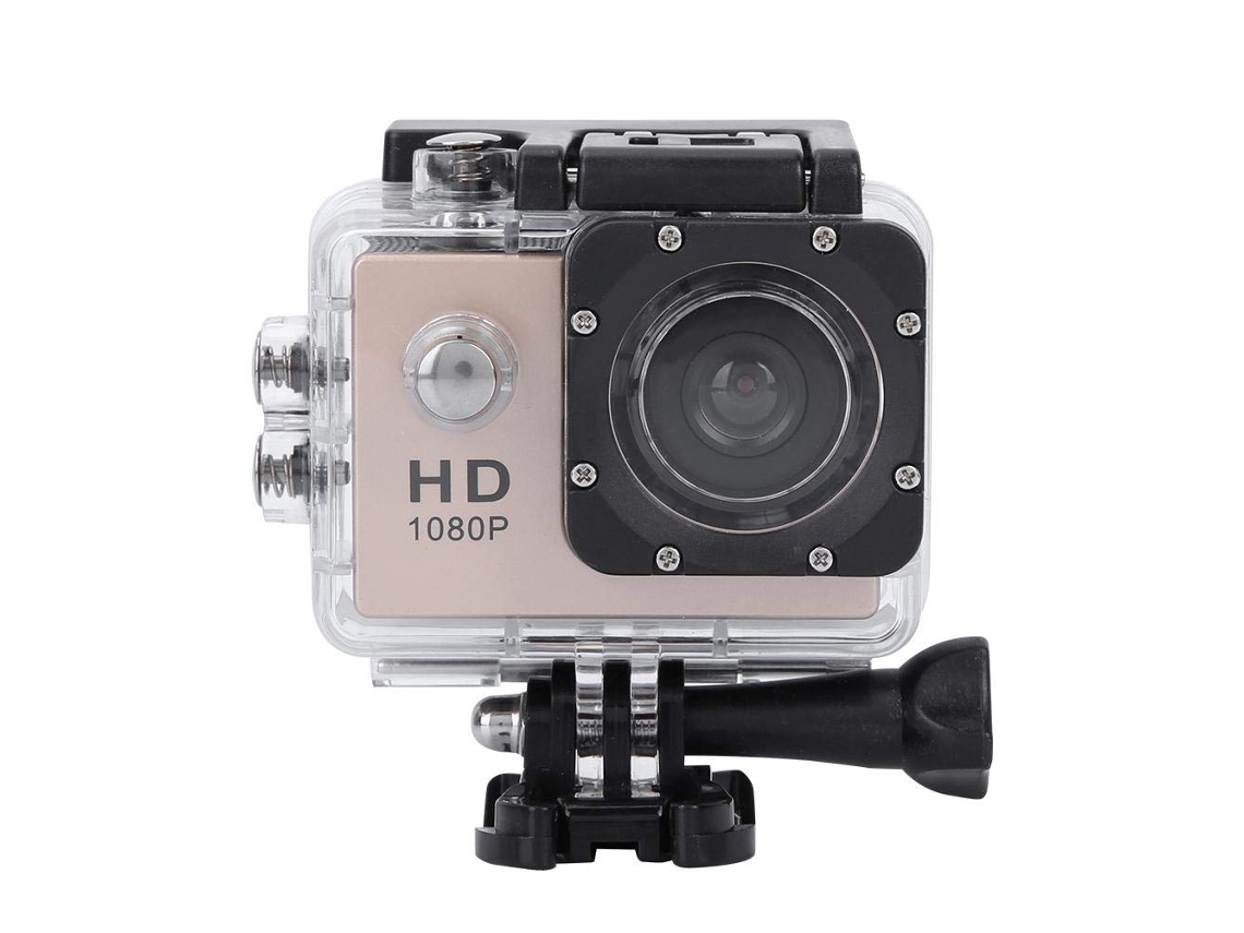 Action Cam Soporte de batería Full HD 1080P a prueba de agua 30M