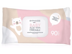 Toallitas Limpiadoras Bebé Aloe Vera Extracto de Camomila 90 Uds BYPHASSE