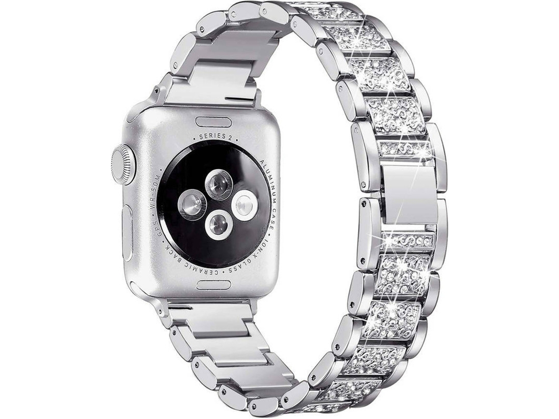 Pulsera Apple Watch 38 Mm Szsmart Prateado