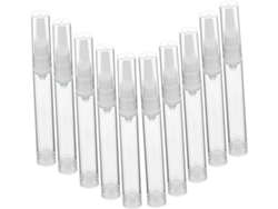 Paquete De 10 Frascos Con Bomba De Vacío Sin Aire Para Cremas Y Lociones, Recargables.