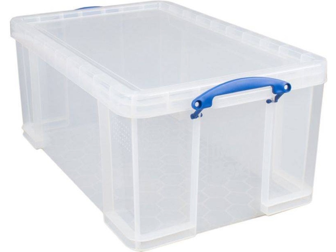 Caja de Almacenamiento Apilable REALLY USEFUL BOX Transparente (710x440x310 mm - 64 L)