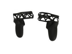Cubierta De Silicona Para Controlador Vr Antideslizante Hueca Para Quest 2 Negro