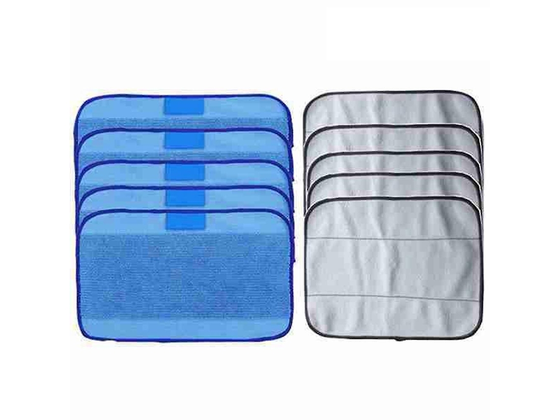 10 pçs pano pano úmido e seco para esfregona para irobot 308t/320/4200/5200c