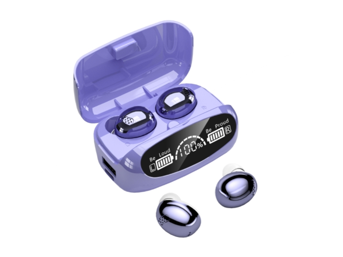 Auriculares YEMAESRE Inalámbricos Bluetooth Tws Morados