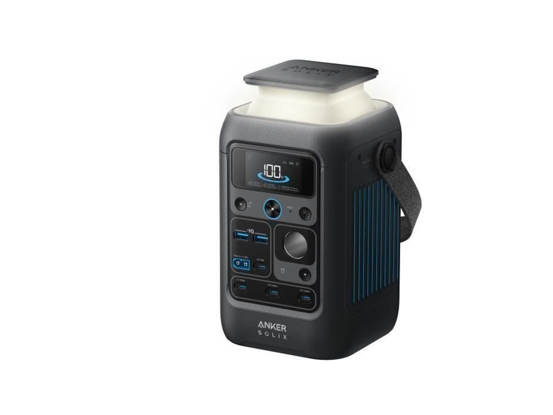 Batería Portátil Anker Solix C300x Dc, Con Asa De Hombro, Generador Solar De 90.000 Mah, Estación De Energía Dc De 300 W (288 Wh)