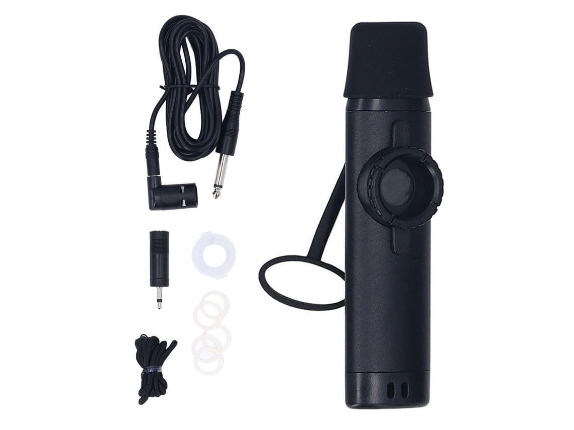 Bj-kazoo Eléctrico De Metal Com Pickup Profissional Instrumento Musical Para Acompanhamento E Entretenimento Preto