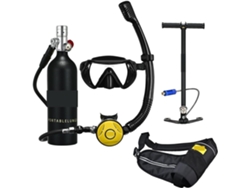 Mini Botella De Buceo, Tubo De Snorkel, Rebreather, Equipo Portátil De Apnea