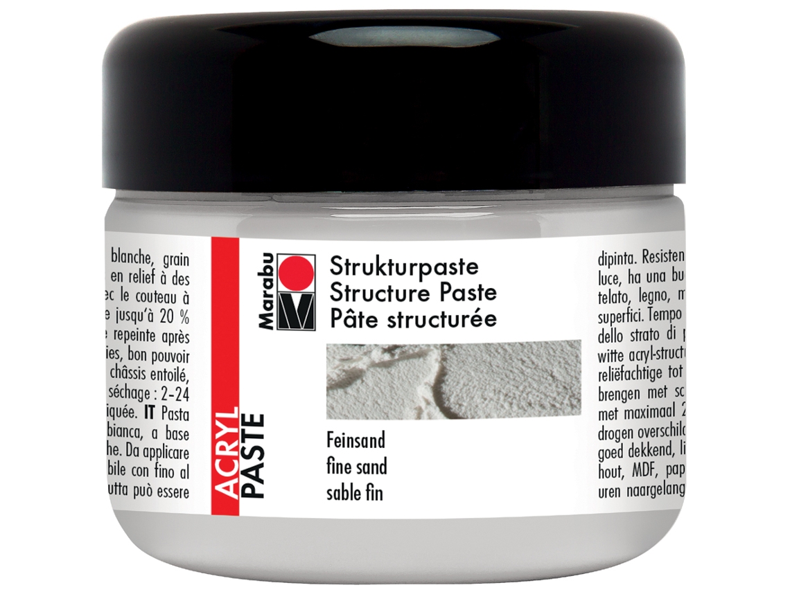 Carpeta de Estructura Acrílica MARABU 225 Ml Arena Fina